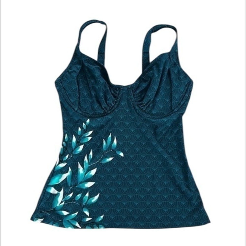 Title Nine size 32DD underwire tankini top nwt